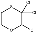 2,3,3-Trichloro-1,4-oxathiane,15924-19-3,结构式