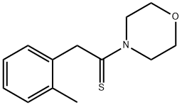 Morpholine,  4-[2-(2-methylphenyl)-1-thioxoethyl]-  (9CI) 结构式