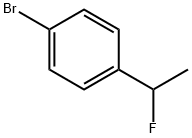 1-Bromo-4-(1-fluoro-ethyl)-benzene
 化学構造式
