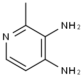 2-甲基吡啶-3,4-二胺 结构式