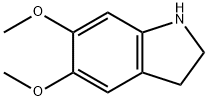 5,6-DiMethoxyindoline Structure