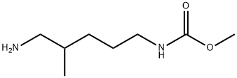 Carbamic  acid,  (5-amino-4-methylpentyl)-,  methyl  ester  (9CI) Structure