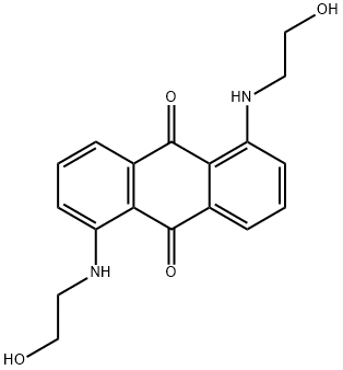 1,5-Bis[(2-hydroxyethyl)amino]anthraquinone Struktur