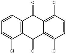 1,4,5-Trichloro-9,10-antracenedione 结构式