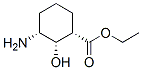 Cyclohexanecarboxylic acid, 3-amino-2-hydroxy-, ethyl ester, (1alpha,2alpha,3alpha)- (9CI) Structure