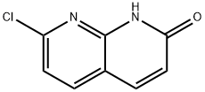 7-Chloro-[1,8]naphthyridin-2-ol Struktur