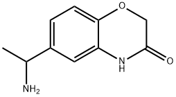 6-(1-氨基乙基)-2H-苯并[B][1,4]恶嗪-3(4H)-酮,159459-52-6,结构式