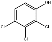 2,3,4-三氯苯酚,15950-66-0,结构式
