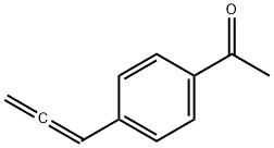 Ethanone, 1-[4-(1,2-propadienyl)phenyl]- (9CI) Structure