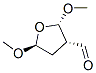 3-Furancarboxaldehyde, tetrahydro-2,5-dimethoxy-, [2S-(2alpha,3alpha,5beta)]- (9CI) Struktur