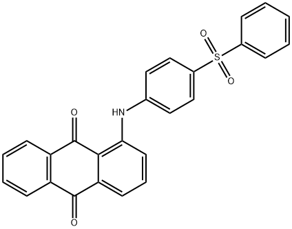 1-[p-(phenylsulphonyl)anilino]anthraquinone Struktur