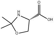 4-Oxazolidinecarboxylicacid,2,2-dimethyl-,(S)-(9CI) 结构式