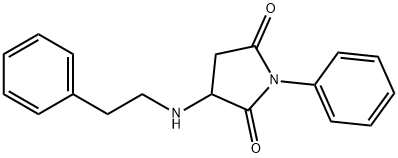 1-페닐-3-[(2-페닐에틸)아미노]-2,5-피롤리딘디온