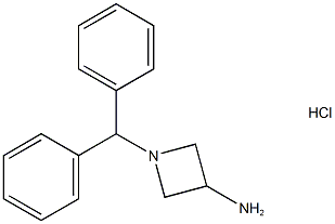 1-Benzhydrylazetidin-3-amine hydrochloride Structure