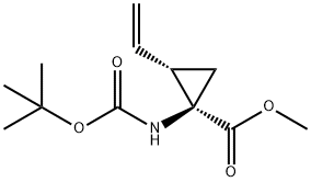 methyl ester, (1R,2S)-|(1R,2S)-1 - [ [(1,1-二甲基乙氧基)羰基]氨基] - 2-乙烯基-环丙烷甲酸甲酯