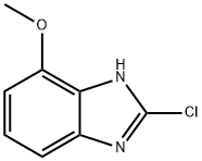 1H-Benzimidazole,2-chloro-4-methoxy-(9CI) Struktur