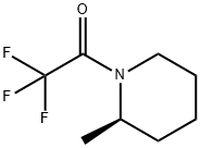 Piperidine, 2-methyl-1-(trifluoroacetyl)-, (R)- (9CI) Structure