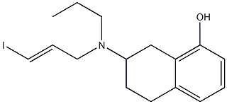 (RS)-TRANS-8-HYDROXY-2-[N-N-PROPYL-N-(3'-IODO-2'-PROPENYL)AMINO]TETRALIN OXALATE