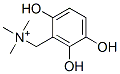 4-hydroxy-3-((trimethylammonio)methyl)catechol Struktur