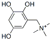 5-hydroxy-3-((trimethylammonio)methyl)catechol,159662-74-5,结构式