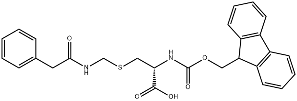 FMOC-L-CYS(PHACM)-OH Structure