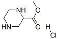 2-PIPERAZINECARBOXYLIC ACID METHYL ESTER HYDROCHLORIDE Structure