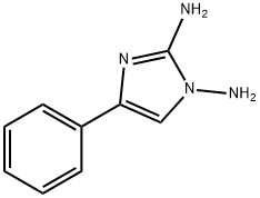 4-PHENYL-1H-IMIDAZOLE-1,2-DIAMINE Struktur
