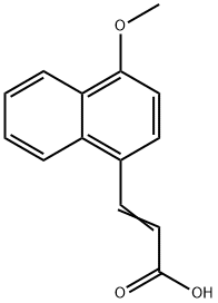 15971-30-9 3-(4-甲氧基-1-萘基)-2-丙烯酸