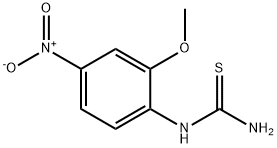 1-(2-METHOXY-5-NITROPHENYL)-2-THIOUREA Structure