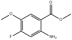 METHYLAMINOFLUOROMETHOXYBENZOATE, 159768-51-1, 结构式