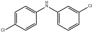 3-Chlorophenyl 4-chlorophenylamine 结构式