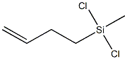 ブテニルメチルジクロロシラン(MIXED ISOMERS) 化学構造式