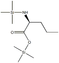 Trimethylsilyl DL-norvaline Struktur