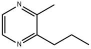 2-甲基-3-丙基吡嗪,15986-80-8,结构式