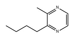 2-N-BUTYL-3-METHYLPYRAZINE Struktur