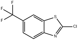 2-氯-6-三氟甲基苯并噻唑,159870-86-7,结构式