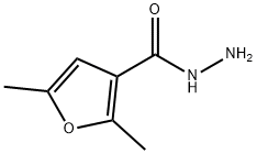 3-Furancarboxylicacid,2,5-dimethyl-,hydrazide(9CI) Struktur