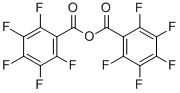 2,3,4,5,6-ペンタフルオロ安息香酸無水物 化学構造式