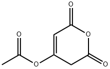 4-(乙酰氧基)-2H,3H-吡喃-2,6-二酮, 15997-62-3, 结构式