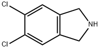 5,6-DICHLOROISOINDOLINE HYDROCHLORIDE Structure