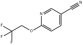 5-氰基-2-(2,2,2-三氟乙氧基)吡啶,159981-18-7,结构式