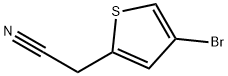 (4-BROMO-THIOPHEN-2-YL)-ACETONITRILE, 160005-43-6, 结构式