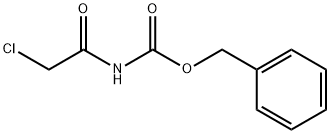 BENZYL CHLOROACETYLCARBAMATE 化学構造式