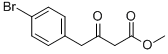 4-(4-BROMO-PHENYL)-3-OXO-BUTYRIC ACID METHYL ESTER Struktur