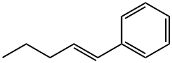 TRANS-1-PHENYL-1-PENTENE Structure