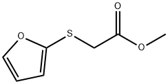 methyl (2-furylthio)acetate Structure