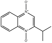 2-Isopropylquinoxaline 1,4-dioxide Struktur