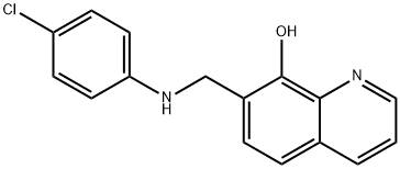 7-(4-CHLOROPHENETHYL)QUINOLIN-8-OL 结构式