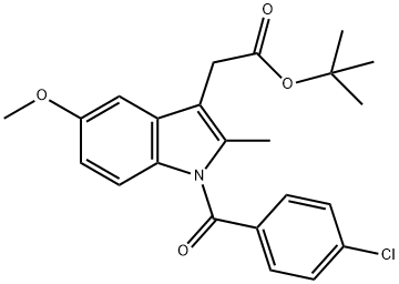 1H-Indole-3-acetic acid, 1-(4-chlorobenzoyl)-5-Methoxy-2-Methyl-, 1,1-diMethylethyl ester
