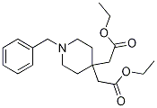 1-苄基-4,4-哌啶二乙酸乙酯,160133-32-4,结构式